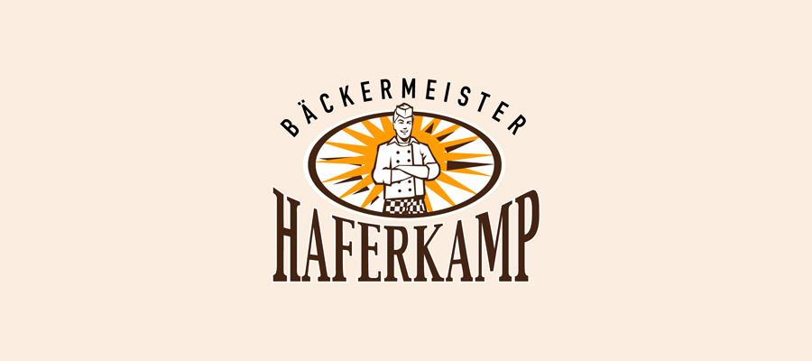 Logogestaltung Bäcker Haferkamp | Heydenbluth Design Werbung aus Barsinghausen